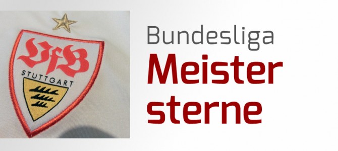 Meistersterne in der Fußball-Bundesliga Meistersterne in der Fußball-Bundesliga